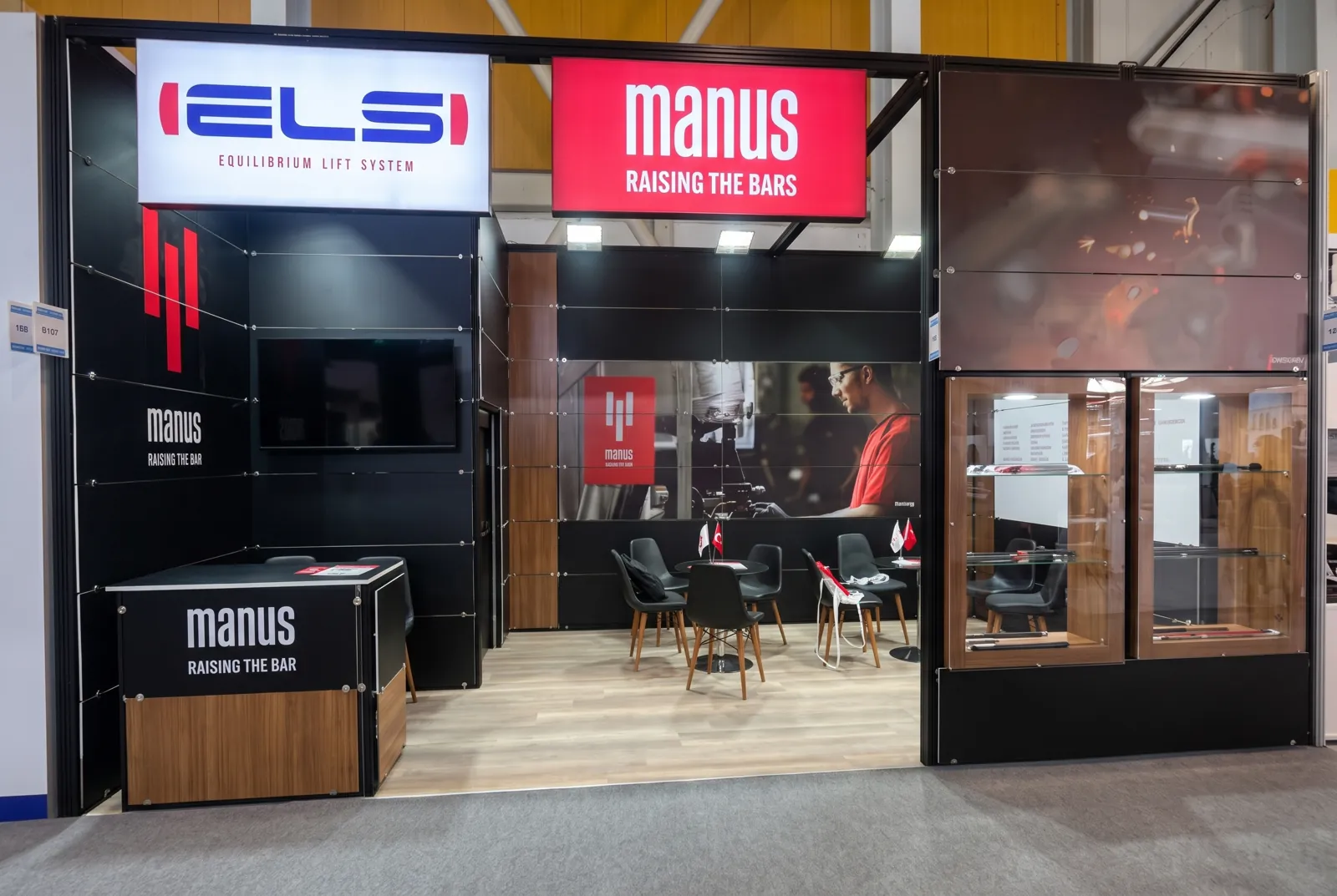 ELS · Manus stand