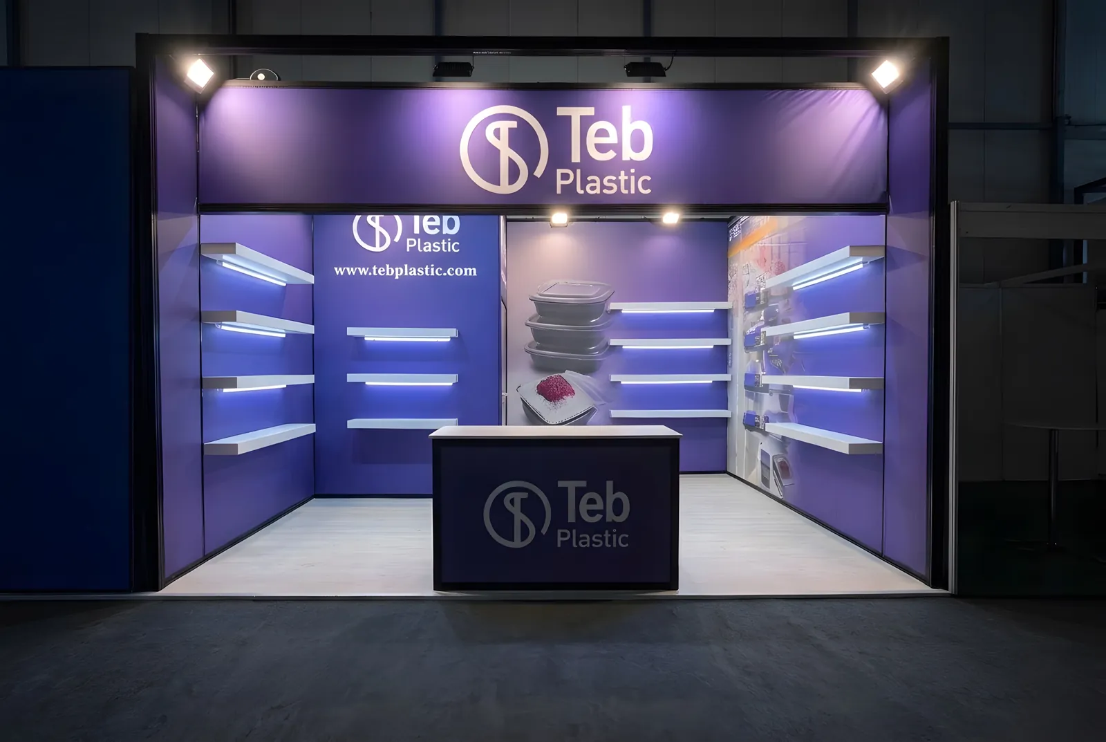 Teb Plastic stand