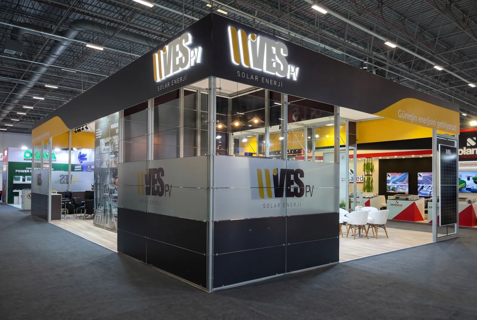 VES PV stand